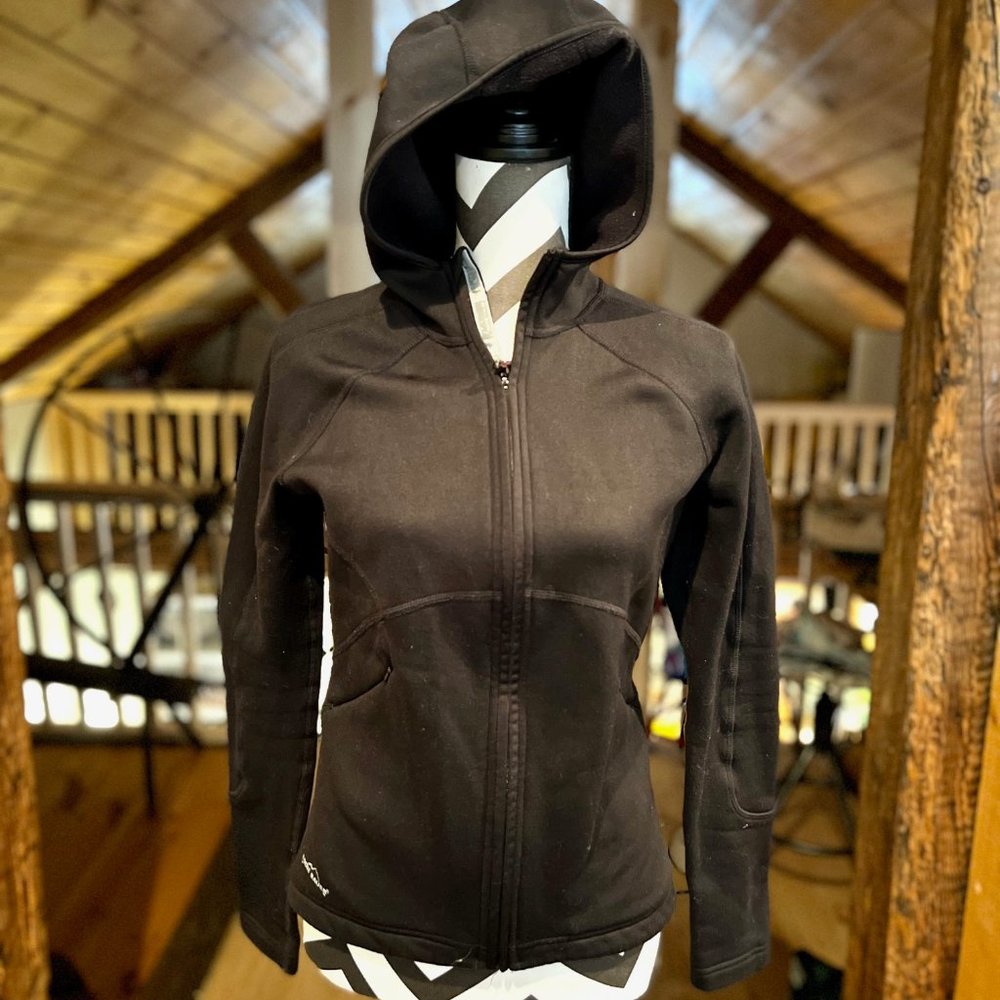 Eddie Bauer Warm Technical Hoodie with zip pockets - Size Small